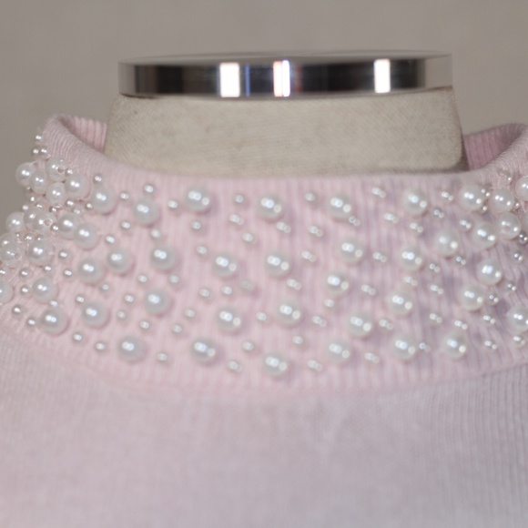 Mercer Street Studio 2 Pc. Pink Beaded Sweater - Picture 4 of 15